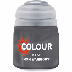 Games Workshop - Citadel Colour Base: Iron Warriors (12ml) Paint