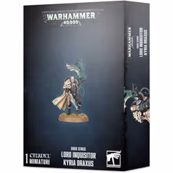 Games Workshop Ordo Xenos Lord Inquisitor Kyria Draxus, Collectible figure
