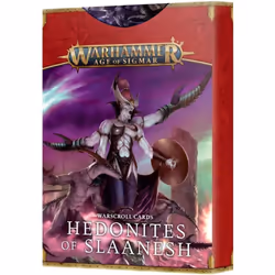 Games Workshop - Warhammer AoS - Warscroll Cards: Hedonites of Slaanesh
