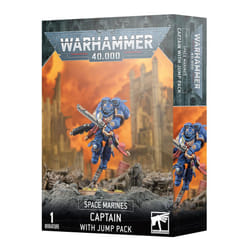 Games Workshop - Warhammer 40,000 - Space Marines: Captain with Jump Pack (2023 Edition), Black