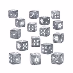 Games Workshop 57-15, Dice set, Grey, 16 pc(s)