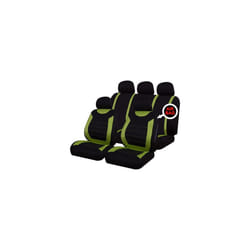 Sakura Car Seat and Headrest Covers Carnaby Green SS5294 - Full Set Universal Size Elasticated Hems Side Airbag Compatible Washable Easy Fit