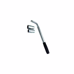 Sakura SS5324 Car Wheel Brace/Wrench - Extendable Handle - Socket Sizes 17mm 19mm 21mm 23mm - FITS All Standard Vehicles