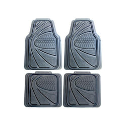 4Pc Universal Heavy Duty Sakura Tyre Tread Rubber Car Mats Non Slip Washable Van