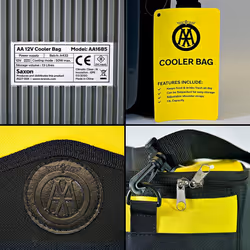 AA Plug in Cool Bag | Portable Storage Picnic Cooler Bag, 13L