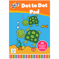 Galt Toys Dot To Dot Pad, 48 pages, Boy/Girl, Coloring book/album