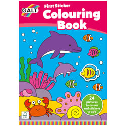 Galt Toys First Sticker Colouring Book