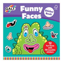 Galt Toys Funny Faces Sticker Book