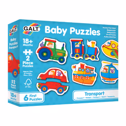 Galt Toys BABY PUZZLES - TRANSPORT, 2 pc(s), Vehicles, 1.5 yr(s)