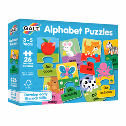 Galt Toys Alphabet Puzzles, 2 pc(s), Education, 3 yr(s)