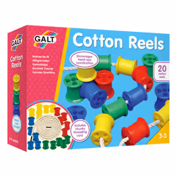 Galt Toys COTTON REELS, 3 yr(s), Plastic, Multicolour