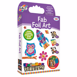 Galt Toys Fab Foil Art, Children's craft kit, 6 yr(s), Multicolour