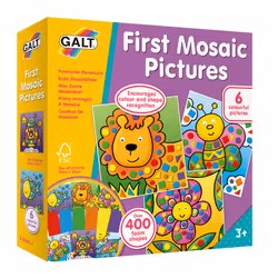 Galt Toys FIRST MOSAIC PICTURES, 400 pc(s), 3 yr(s), Boy/Girl, Child, Multicolour, China