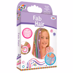 Galt Toys Fab hair, Children's hair ornament set, 6 yr(s), Plastic, Multicolour
