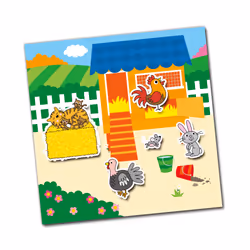 Galt Toys Reusable Sticker Book - Farm