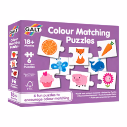Galt Toys Colour Matching Puzzles, 3 pc(s), Education, 1.5 yr(s)