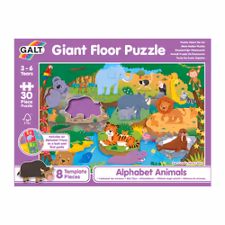 Galt Toys Giant Floor Puzzle: Alphabet Animals