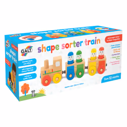 Galt Toys Shape Sorter Train, 1 yr(s), Wood