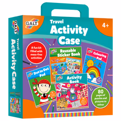 Galt Toys Travel Activity Case, 80 pages, Pencil(s) included, Coloring book/album