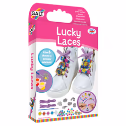 Galt Toys Lucky Laces, Children's craft kit, 6 yr(s), Plastic, Cotton, Multicolour