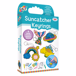 Galt Toys Suncatcher Keyrings, Children's craft kit, 6 yr(s), Multicolour