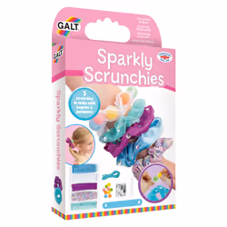 Galt Toys Sparkly Scrunchies, Children's hair ornament set, 5 yr(s), Fabric, Multicolour