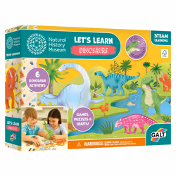 Galt Toys Let's Learn Dinosaurs NHM, 5 yr(s), Multicolour