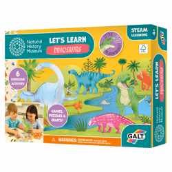 Galt Toys Let's Learn Dinosaurs NHM