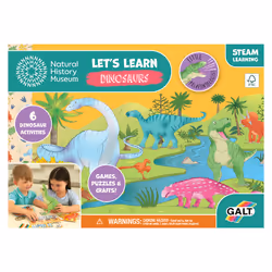 Galt Toys Let's Learn Dinosaurs NHM