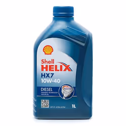 Engine oil; SHELL; Helix HX7 DIESEL; 10W-40 1 Part Synthetic Oil; for MERCEDES-BENZ, RENAULT, VOLKSWAGEN, AUDI, DACIA