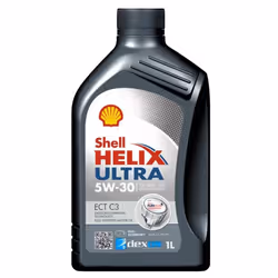 Engine oil; SHELL; Helix Ultra ECT C3; 5W-30 1; for VOLKSWAGEN, BMW, MERCEDES-BENZ, AUDI, VAUXHALL; 201510301069