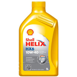 Shell Helix HX6 10W-40 1l Engine oil 550053775 VOLKSWAGEN: TRANSPORTER 4 Bus, Golf 5, Transporter 5, MERCEDES-BENZ: C-Class Saloon, E-Class Saloon