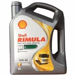 Shell Rimula R4 L 15W-40 5l Engine oil 550047337 HYUNDAI: SANTA FE 2, PEUGEOT: 106 II Hatchback, ISUZU: D-Max 1 Pickup