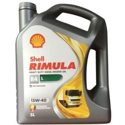 Shell Rimula R4 L 15W-40 5l Engine oil 550047337 HYUNDAI: SANTA FE 2, PEUGEOT: 106 II Hatchback, ISUZU: D-Max 1 Pickup