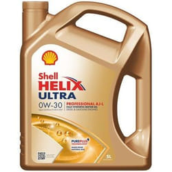Shell Helix Ultra Prof AJ-L 0W-30 5l Engine oil 550047974 FORD: FOCUS 3, FIESTA 6, JAGUAR: F-Pace, LAND ROVER: Discovery Sport