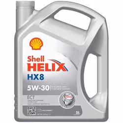 Engine oil; SHELL; Helix HX8 ECT; 5W-30 5 Full Synthetic Oil; for AUDI, VOLKSWAGEN, SKODA, SEAT, MERCEDES-BENZ