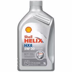 Engine oil; SHELL; Helix HX8 ECT; 5W-30 1 Full Synthetic Oil; for VOLKSWAGEN, MERCEDES-BENZ, AUDI, SKODA, SEAT