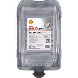 Engine oil; SHELL; Helix HX8 ECT; 5W-30 20 Full Synthetic Oil; for VOLKSWAGEN, MERCEDES-BENZ, AUDI, SKODA, SEAT