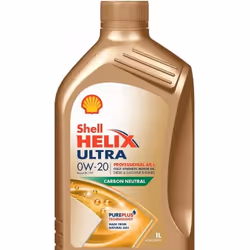 Engine oil; SHELL; Helix Ultra Prof AR-L; 0W-20 1; for AUDI, VOLKSWAGEN, SKODA, RENAULT, FIAT