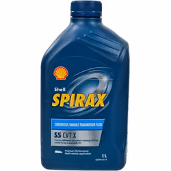 Automatic Transmission Fluid; SHELL; Spirax S5 CVT X; ATF CVT 1; for AUDI, NISSAN, MITSUBISHI, KIA, TOYOTA; P000241
