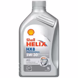 Engine oil; SHELL; Helix HX8 Prof AG; 5W-30 1; for KIA, JEEP, TOYOTA, SAAB, OPEL