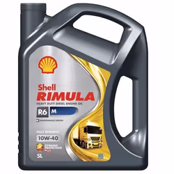 Engine oil; SHELL; Rimula R6 M; 10W-40 4; for MERCEDES-BENZ, SMART, PUCH