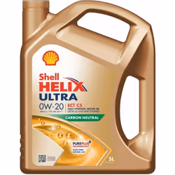 Engine oil; SHELL; Helix Ultra ECT C5; 0W-20 5; for BMW, TOYOTA, HONDA, MG, NISSAN