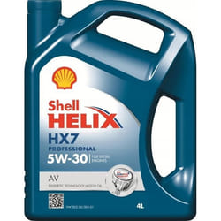 Shell Helix HX7 Professional AV 5W-30 4l Engine oil 550046649 VAUXHALL: Corsa Mk3, Astra Mk7, Vivaro Van, TOYOTA: Yaris II Hatchback