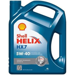 Shell Helix HX7 5W-40 4l Engine oil 550070319 VOLKSWAGEN: Golf 5, Golf 7, Polo V Hatchback, AUDI: A6 C7 Avant, A6 C7 Saloon, A4 B9 Saloon