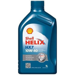Shell Helix HX7 10W-40 1l Engine oil 550070412 VOLKSWAGEN: Golf 5, Transporter 5, Golf 4, MERCEDES-BENZ: C-Class Saloon, E-Class Saloon