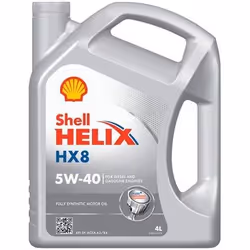 Engine oil; SHELL; Helix HX8; 5W-40 4; for VOLKSWAGEN, AUDI, MERCEDES-BENZ, SKODA, RENAULT