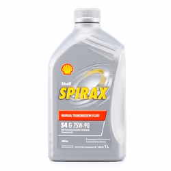 Transmission Oil; SHELL; Spirax S4 AT; 75W-90 1; for FORD, VOLKSWAGEN, PEUGEOT, TOYOTA, KIA