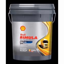 Engine oil; SHELL; Rimula R6 MS; 10W-40 20 Part Synthetic Oil; for MERCEDES-BENZ, SMART, PUCH