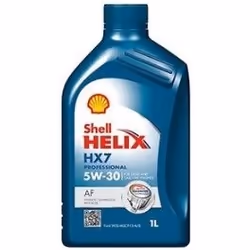 Engine oil; SHELL; Helix HX7 Prof AF; 5W-30 1 Synthetic Oil; for FORD, LAND ROVER, JAGUAR